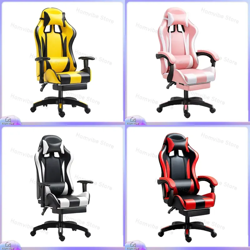 Esports Gaming Chair - Chaise de jeu ergonomique avec support
