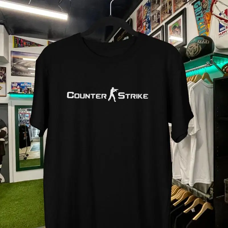 Esports Gaming Logos - T-shirt avec logo textuel Vintage Counter