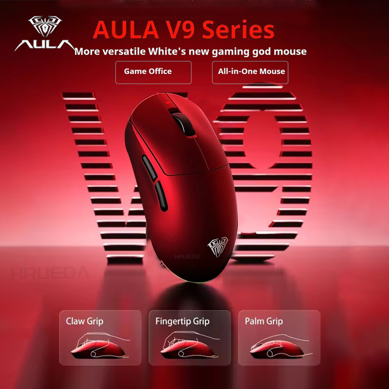 Esports Wireless Gaming Mouse - AULA V9 souris Ultra sans fil