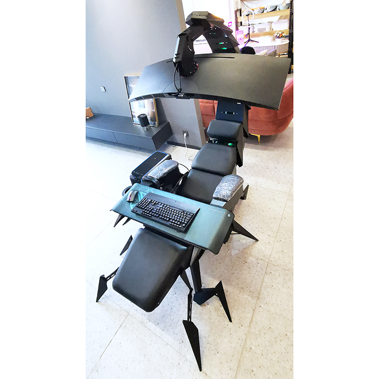 Rgb Gaming Chair - Chaise de jeu ergonomique en cuir