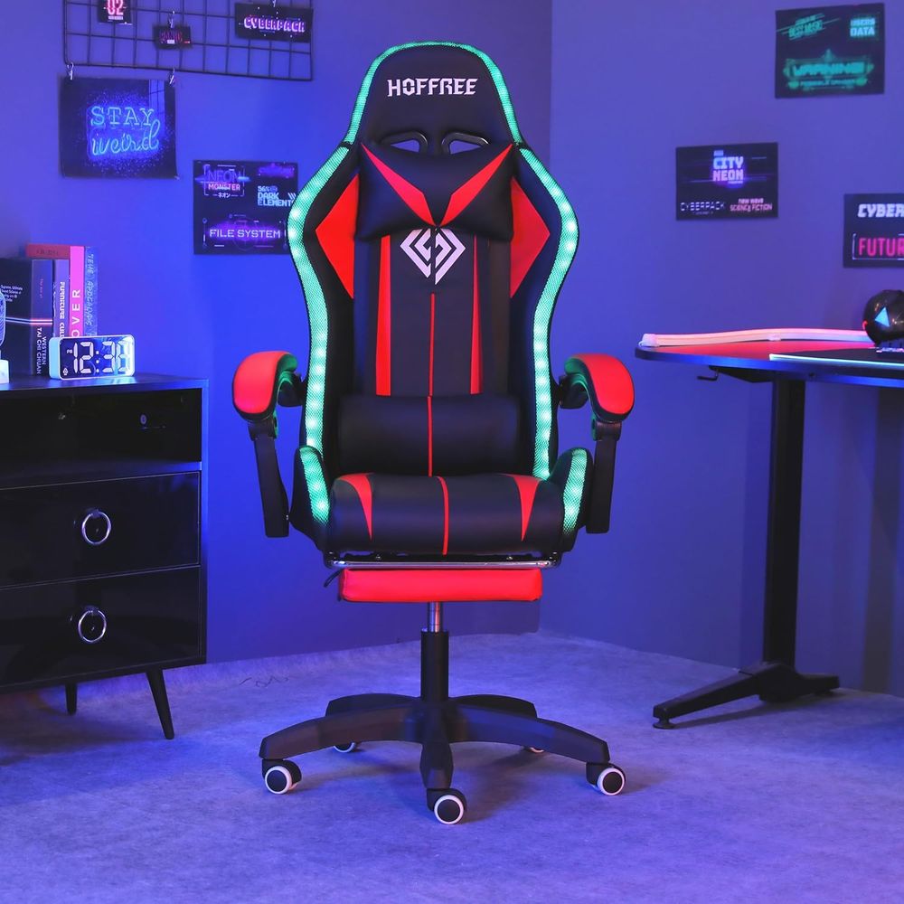 Chaise de jeu RGB avec haut-pa - Rgb Gaming Chair avis et prix