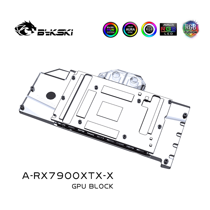 Bykski A-RX7900XTX-X bloc d'ea - Amd Vga Rx 7900 Xtx avis et prix