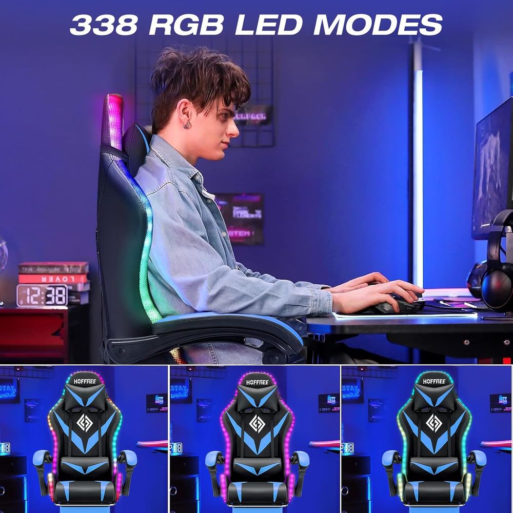 Chaise de jeu RGB avec massage - Rgb Gaming Chair avis et prix