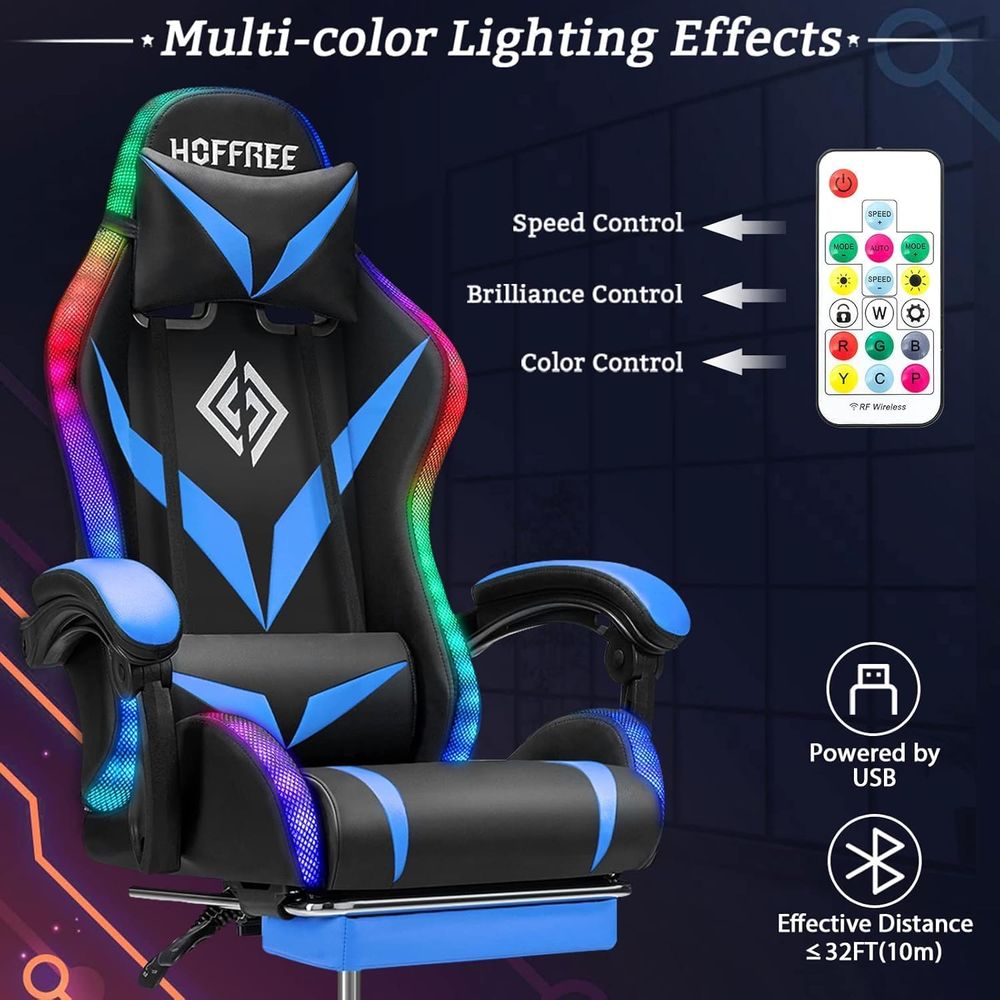 Chaise de jeu RGB avec massage - Rgb Gaming Chair avis et prix