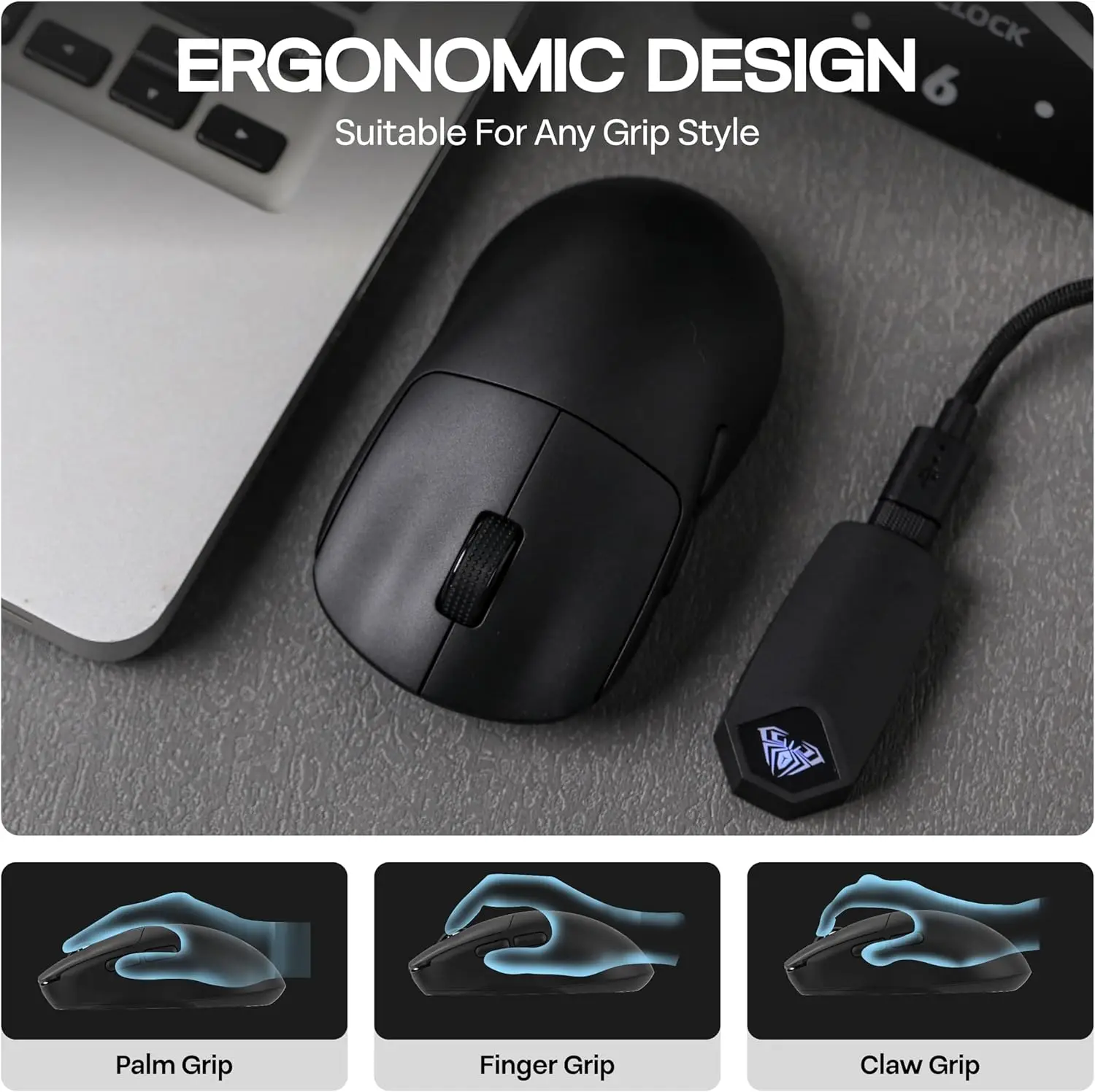 AULA SC800 souris de jeu USB-C - Esports Wireless Gaming Mouse avis et prix