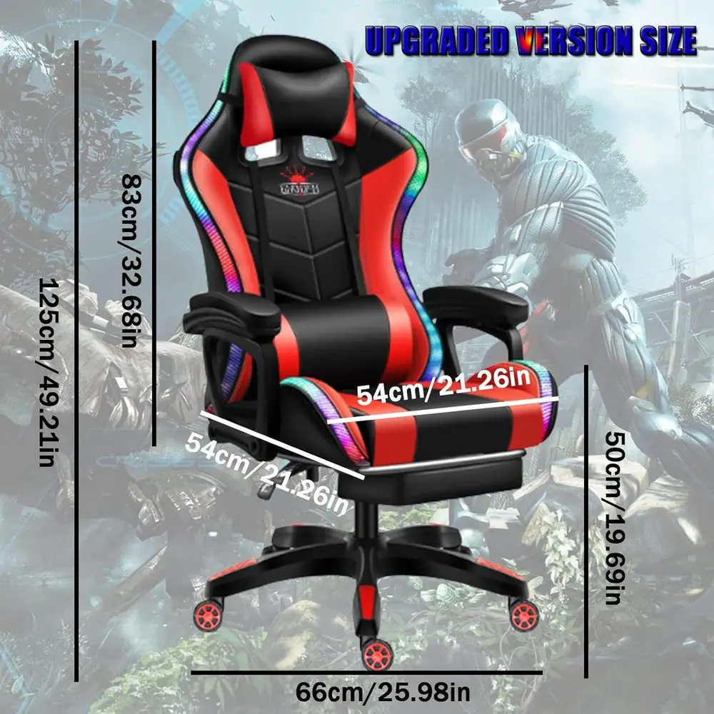 Chaise de jeu ergonomique à do - Rgb Gaming Chair avis et prix