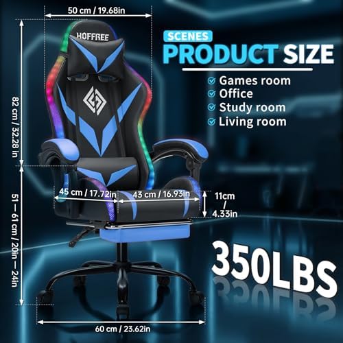 Chaise de jeu RGB avec massage - Rgb Gaming Chair avis et prix