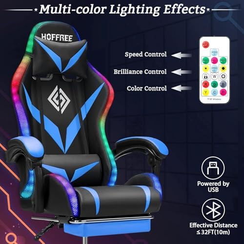 Chaise de jeu RGB avec massage - Rgb Gaming Chair avis et prix