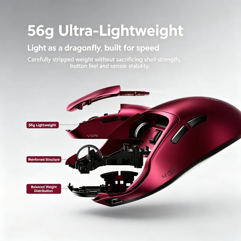 Souris de jeu sans fil VGN Dra - Esports Wireless Gaming Mouse avis et prix
