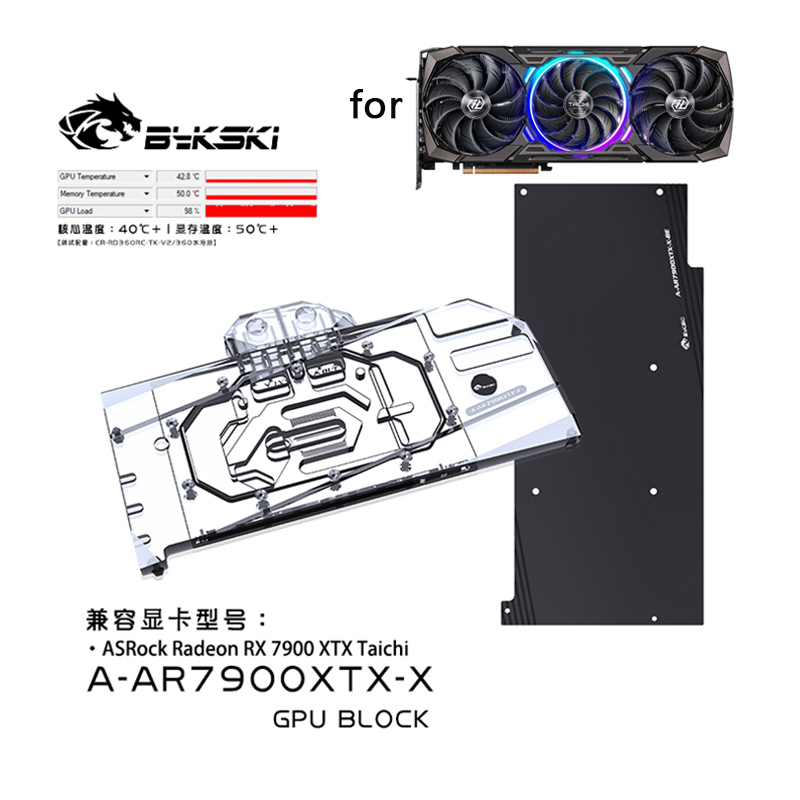 Bykski-Utilisation de nuits d' - Amd Vga Rx 7900 Xtx avis et prix