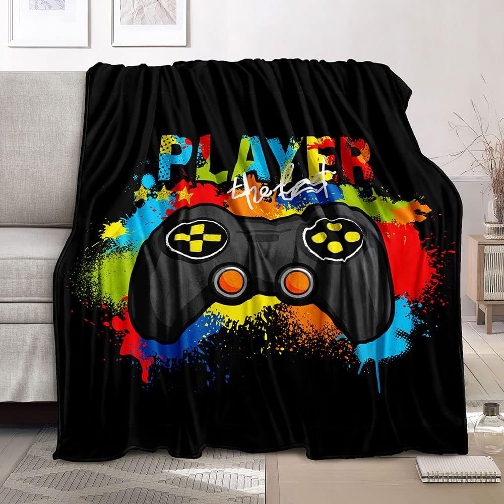 Couverture polaire graphique d - Esports Gaming Bed avis et prix