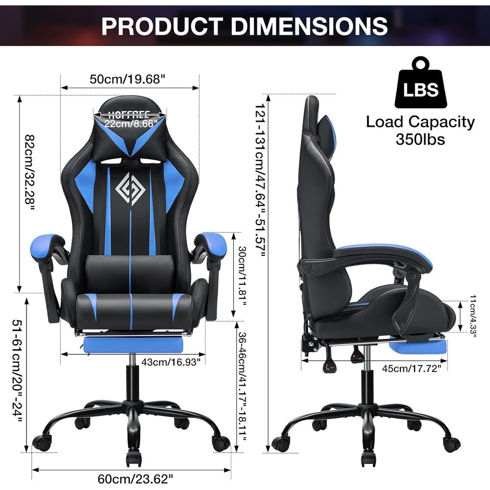 Chaise de jeu LED avec massage - Rgb Gaming Chair avis et prix