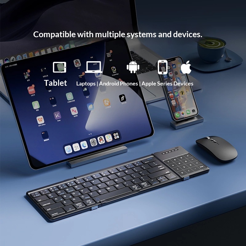 Clavier Bluetooth sans fil pli - Esports Wireless Gaming Mouse avis et prix