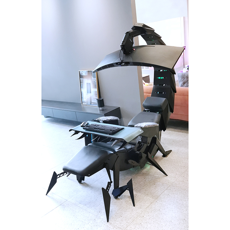 Chaise de jeu ergonomique en c - Rgb Gaming Chair avis et prix