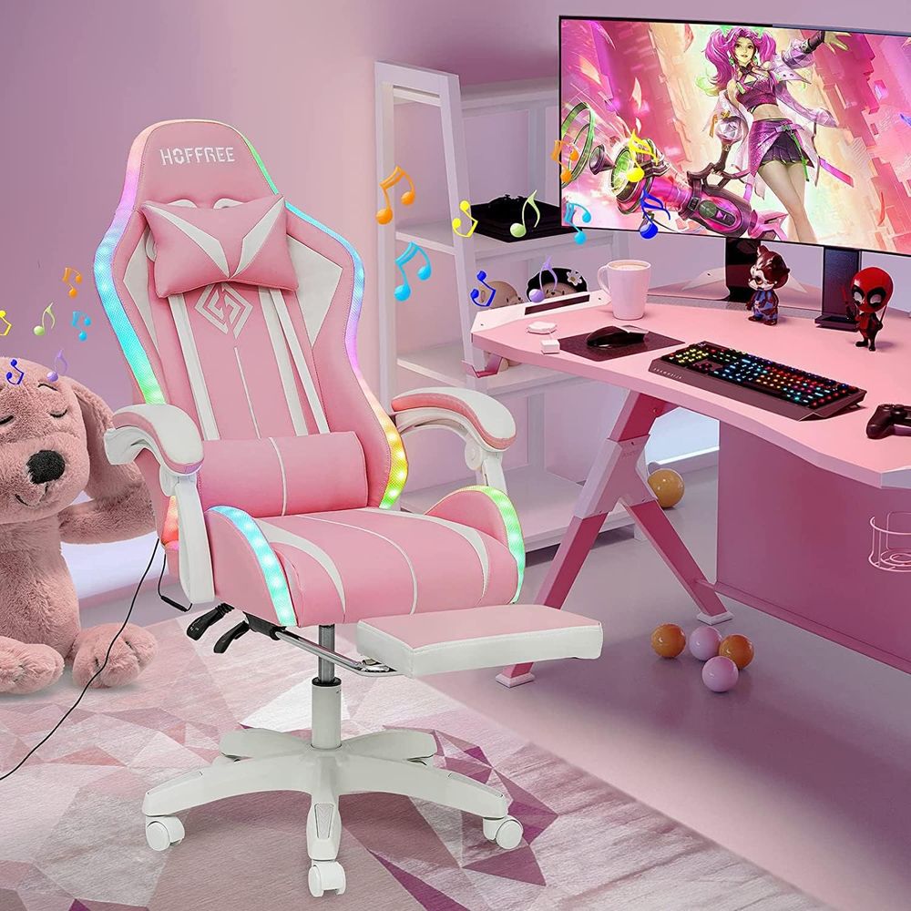 Chaise de jeu ergonomique Blue - Rgb Gaming Chair avis et prix