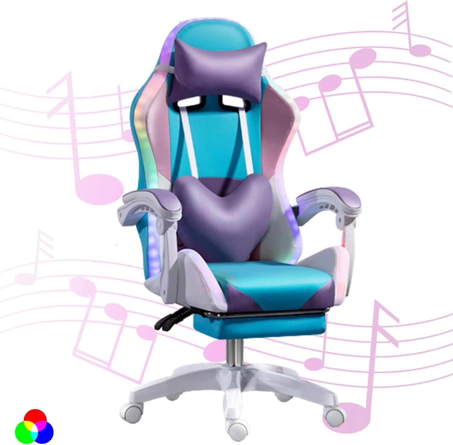 Chaise de jeu LED RVB pour adu - Rgb Gaming Chair avis et prix