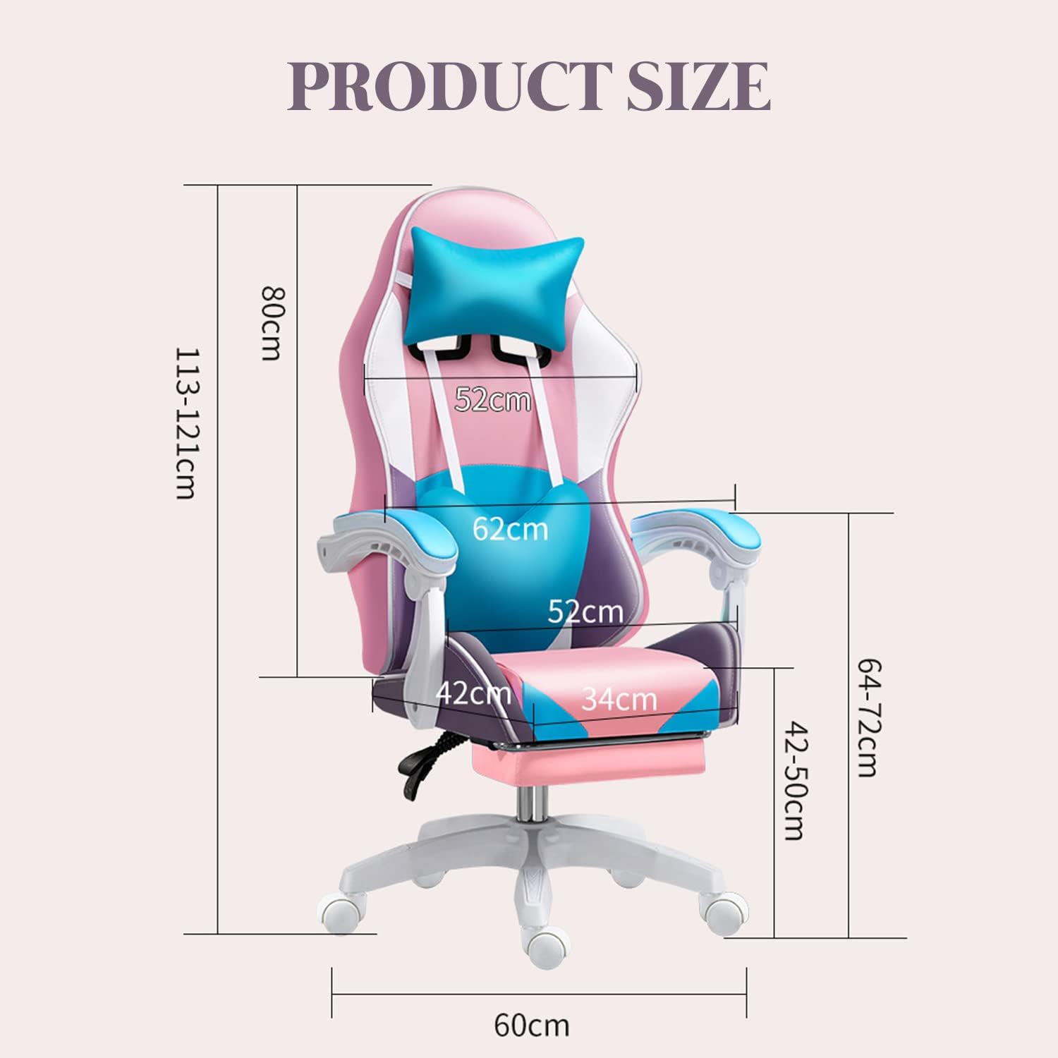 Chaise de jeu LED RVB pour adu - Rgb Gaming Chair avis et prix