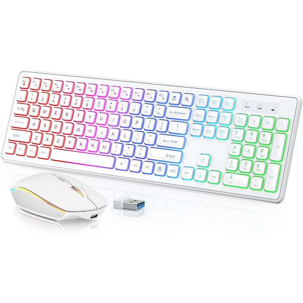 Clavier et souris sans fil rét - Esports Wireless Gaming Mouse avis et prix
